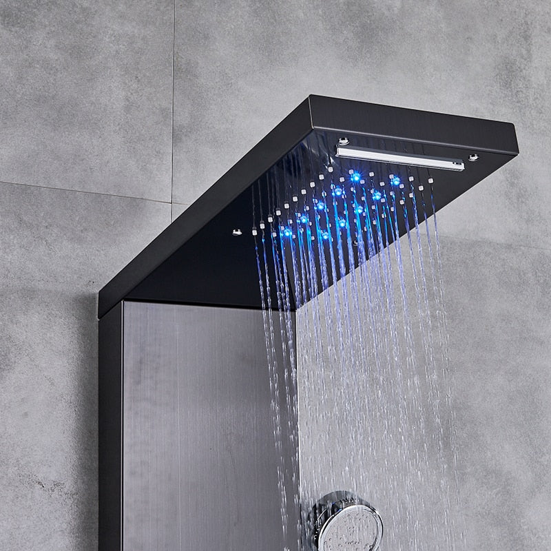 Shower Head With LED Panel
