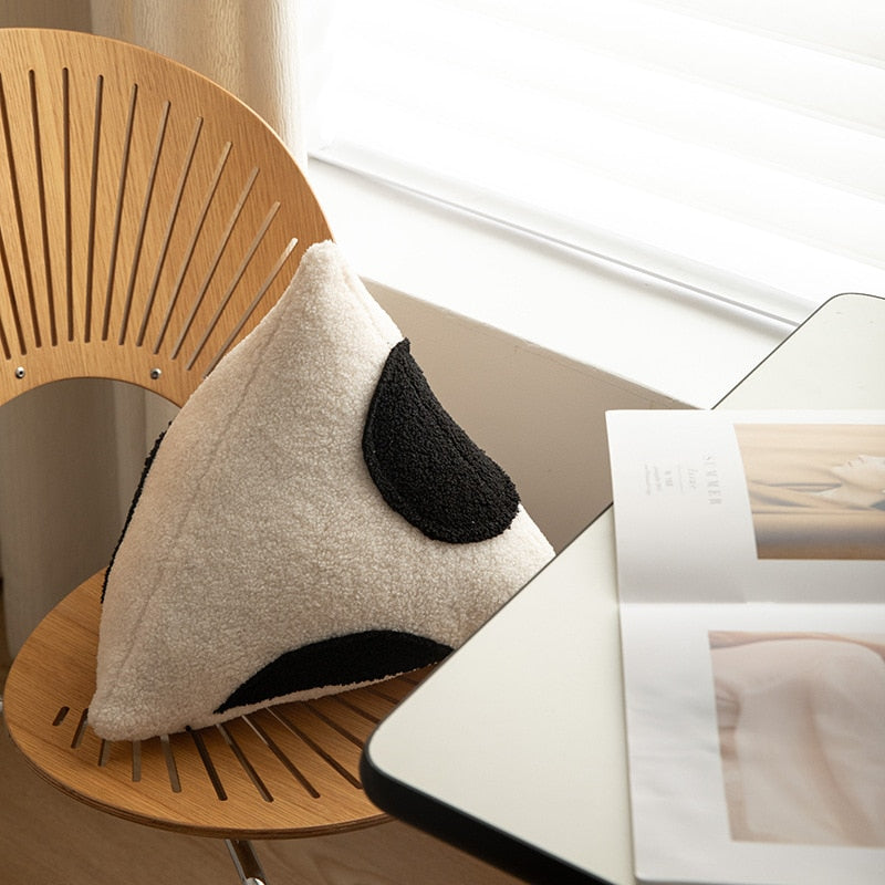 abstract shaped pillows