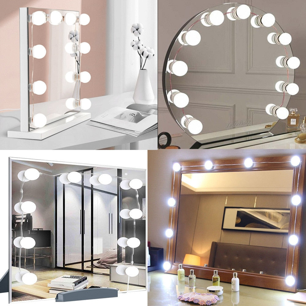 Hollywood Style Vanity Mirror Light Bulbs