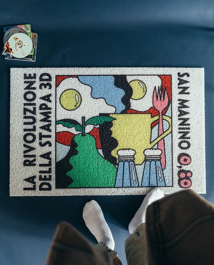 Vintage Art Doormat
